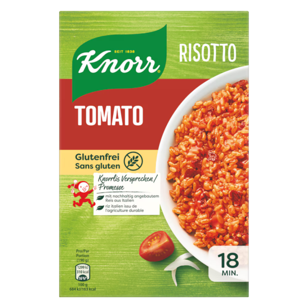 Tomato Risotto Knorr gluten-free
